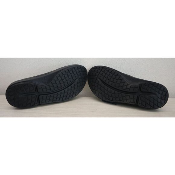 OOFOS 1000 Unisex Men's Sz 6 Women's Sz 8 Black OOriginal Flip Flop Sandals - Picture 3 of 14